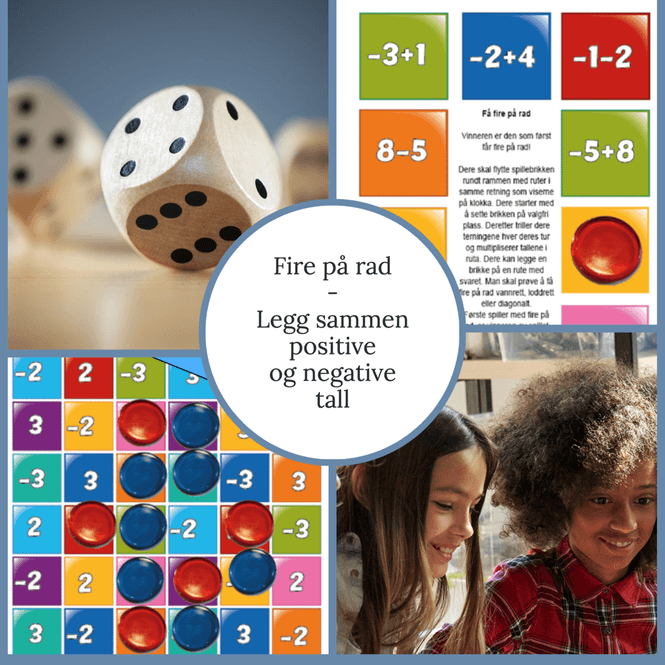Hovedbilde Legg sammen positive og negative tall
