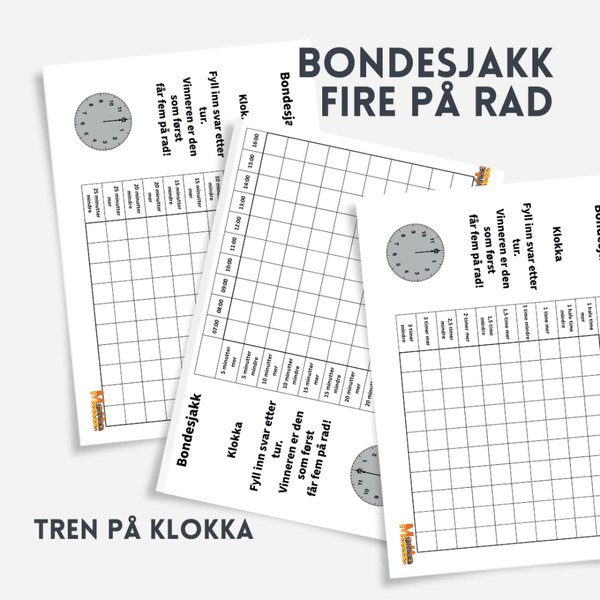 Bondesjakk | Klokka