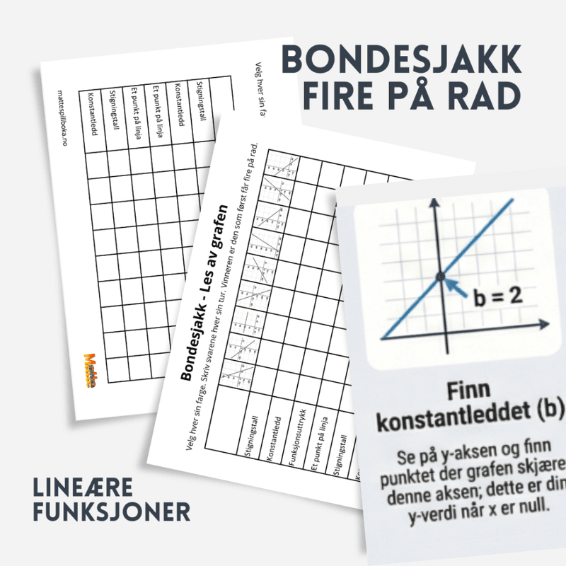 Bondesjakk | Lineære funksjoner