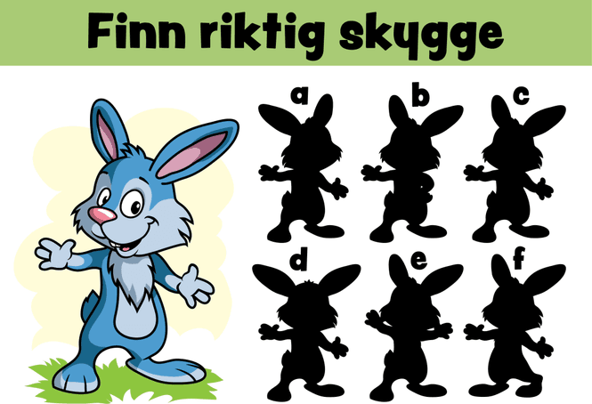Hovedbilde Påskenøtter: Finn skyggen